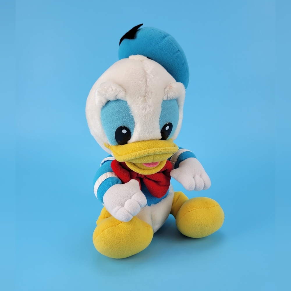 Hasbro Softies 1984 Disney Characters Donald Duck 13" Plush Vintage Toy